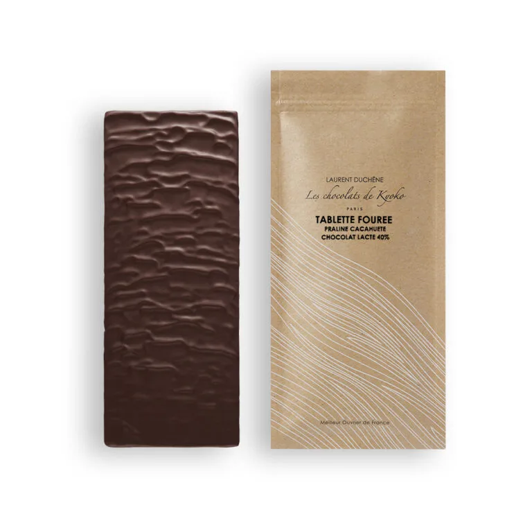 2307 TABLETTE FOUREE PRALINE CACAHUETE