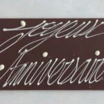 Plaque Joyeux Anniversaire