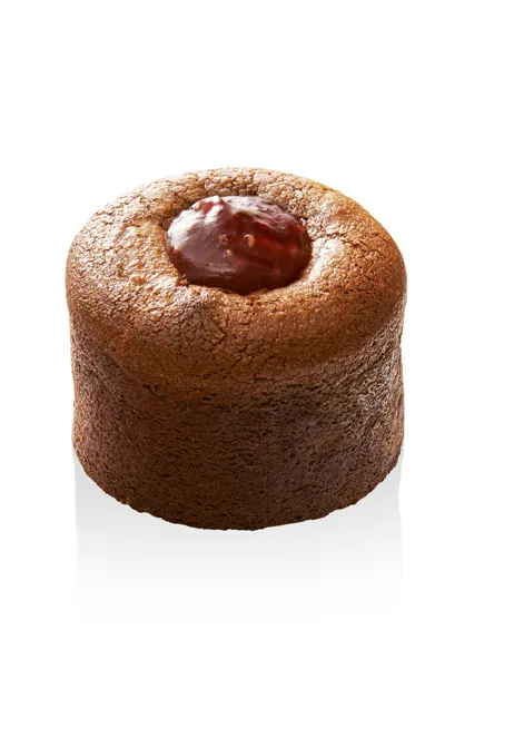Fondant chocolat framboise