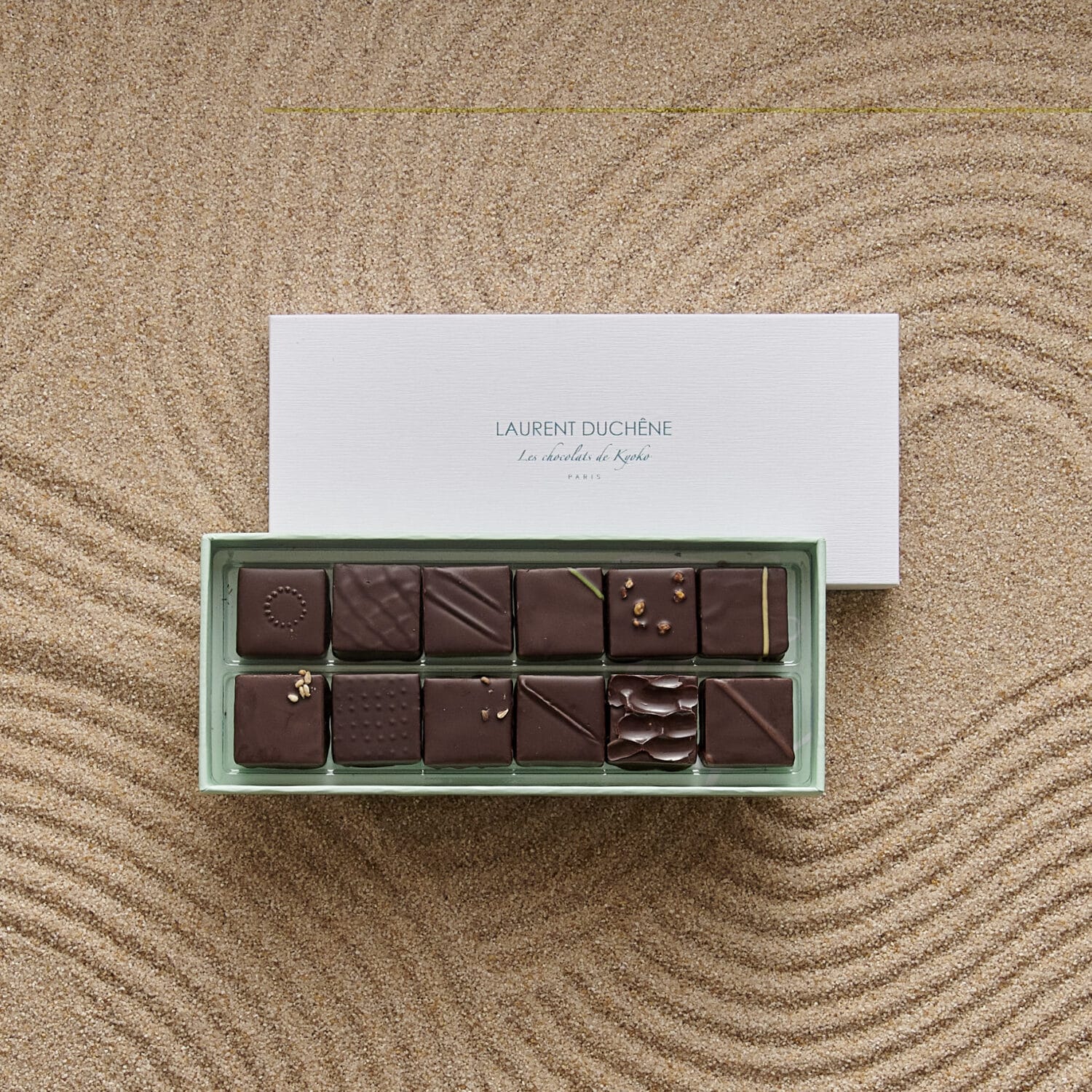 Boîtes chocolats noirs (4 tailles)