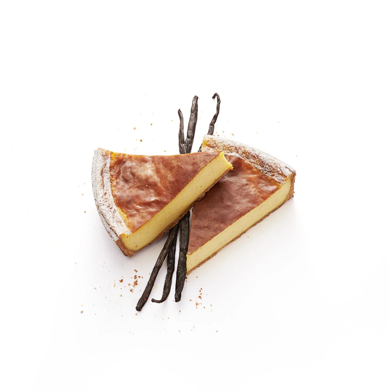 Flan à la vanille de Madagascar