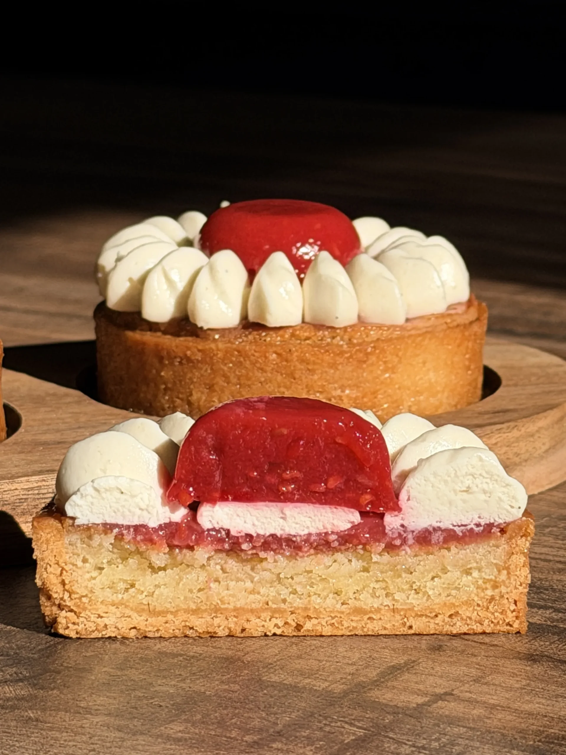 Tartelette Framboise Vanille