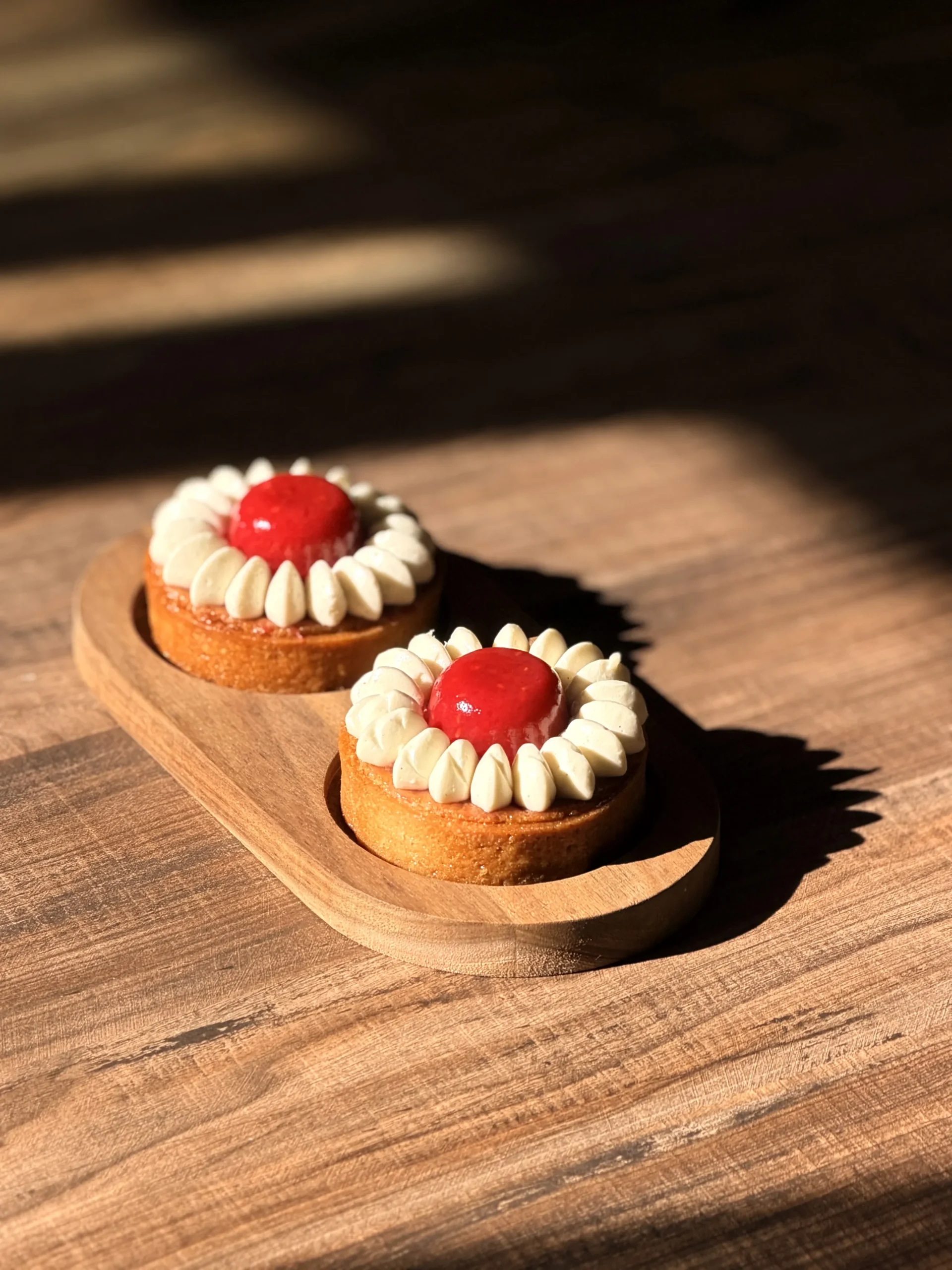Tartelette Framboise Vanille